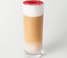 Малиновый латте