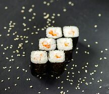 Ролл со сливочной креветкой