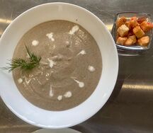 Крем-суп грибной