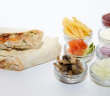 Шаурма без мяса