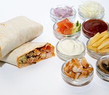 Шаурма грибная