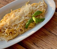 Паста с кальмаром 
