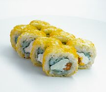 Жареный Сяке ролл