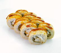 Жареный Эби ролл