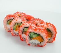 Калифорния с лососем