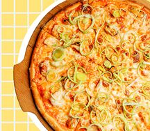 Пицца с морепродуктами
