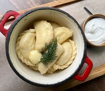 Вареники с картофелем
