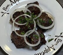 Печень говяжья на мангале