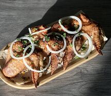 Крылья куриные на мангале