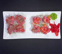 Запеченный ролл Калифорния Эби