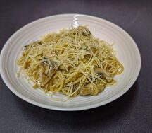 С курицей и грибами