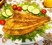 Камбала жареная