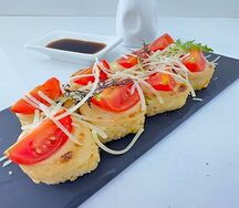 Запечённый ролл Цезарь
