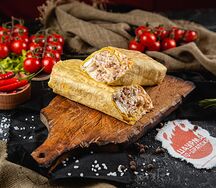 Сырная со свининой мини