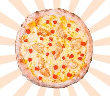 Пицца Сырный цыпленок