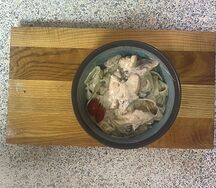 Пене с курицей