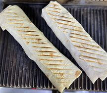 Люля в лаваше с курицей