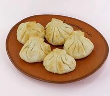 Жареные хинкали Два сыра