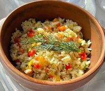 Рис с овощами 