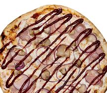 Пицца Барбекю с курицей и беконом