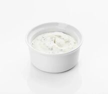 Белый с чесноком