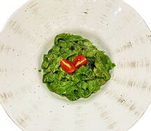 Фетучини Шпинателла с курицей