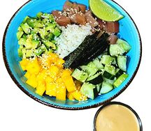 Поке с лососем