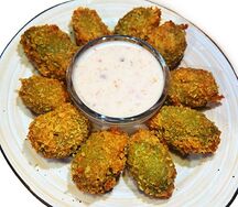 Жаренные оливки