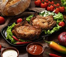 Шашлык из cвинoй корейки