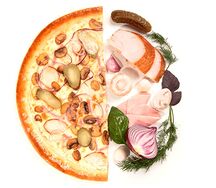 Пицца Фермерская сливочная