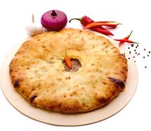 Осетинский пирог с мясом острый