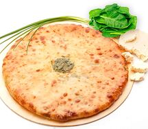 Осетинский пирог сыром и шпинатом Сахараджын