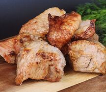 Шашлык из свиной шеи
