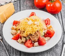 А-ля Цезарь с курицей 