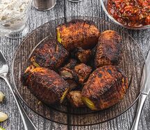 Картофель на мангале