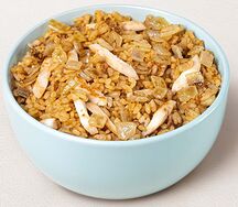 Рис с цыпленком в китайском соусе Wok L