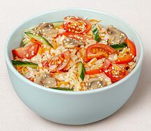 Wok вегетарианский с рисом M