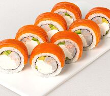 Ролл Филадельфия Гранд с тигровой креветкой