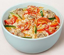 Wok вегетарианский с рисом L