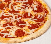 Пепперони на тонком тесте 