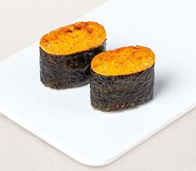 Запеченные суши Угорь 