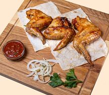 Шашлык из куриных крылышек