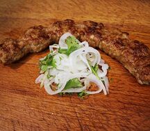 Люля из телятины в лаваше