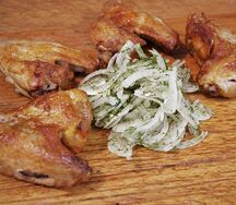 Крылья куриные на мангале