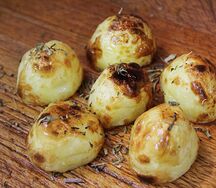 Картофель на мангале