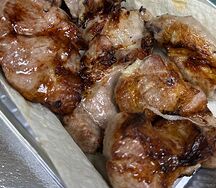 Шашлык из свиной шеи 