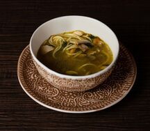 Суп-лапша куриная с грибами