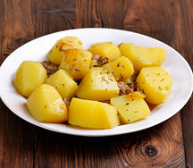 Картофель, тушенный с мясом