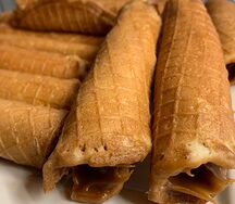 Трубочка с вареной сгущенкой