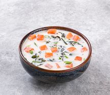 Суп Сливочный с лососем